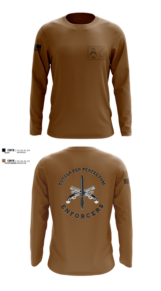 Long Sleeve Performance Shirt, HHC, 102d MP BN, National Guard, Teamtime, Team time, sublimation, custom sports apparel, team uniforms, spirit wear, spiritwear, sports uniforms, custom shirts, team store, custom team store, fundraiser sports, apparel fundraiser