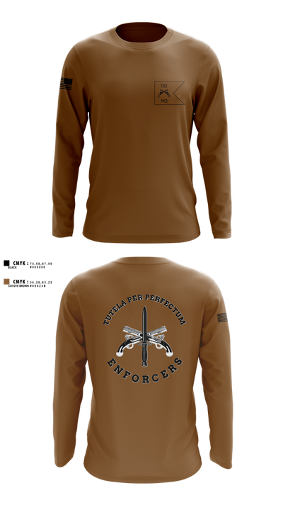HHC, 102d MP BN 96011887 Long Sleeve Performance Shirt 1