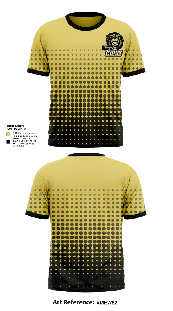 Short Sleeve Performance Shirt, Gt lions, , Teamtime, Team time, sublimation, custom sports apparel, team uniforms, spirit wear, spiritwear, sports uniforms, custom shirts, team store, custom team store, fundraiser sports, apparel fundraiser