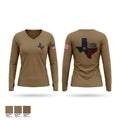 Stallions Women's Long Sleeve V-neck Shirt - 1