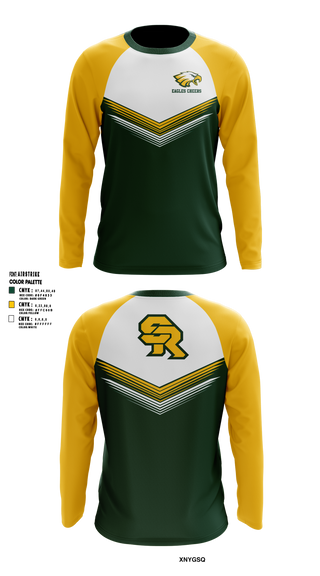 Long Sleeve Performance Shirt, Eagles, Cheer, Teamtime, Team time, sublimation, custom sports apparel, team uniforms, spirit wear, spiritwear, sports uniforms, custom shirts, team store, custom team store, fundraiser sports, apparel fundraiser