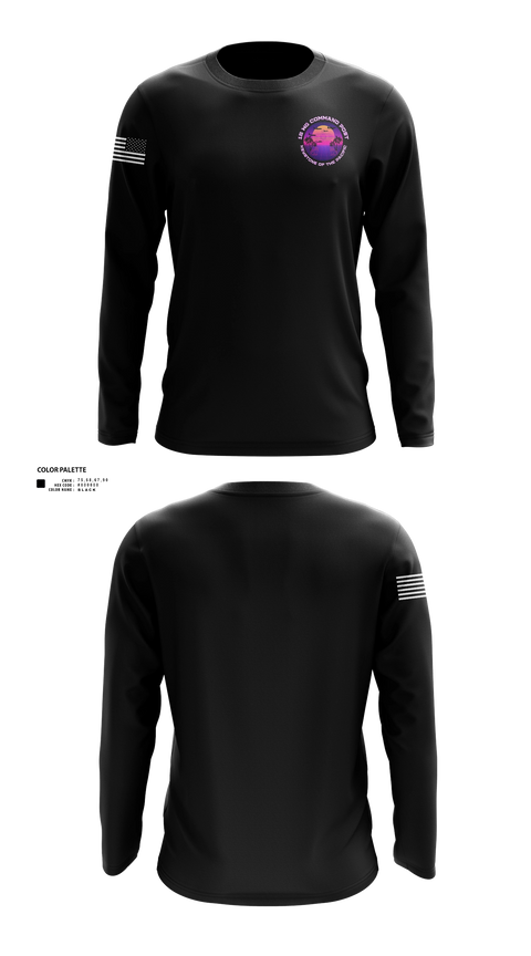 Long Sleeve Performance Shirt, 18 WG/CP, Air Force, Teamtime, Team time, sublimation, custom sports apparel, team uniforms, spirit wear, spiritwear, sports uniforms, custom shirts, team store, custom team store, fundraiser sports, apparel fundraiser