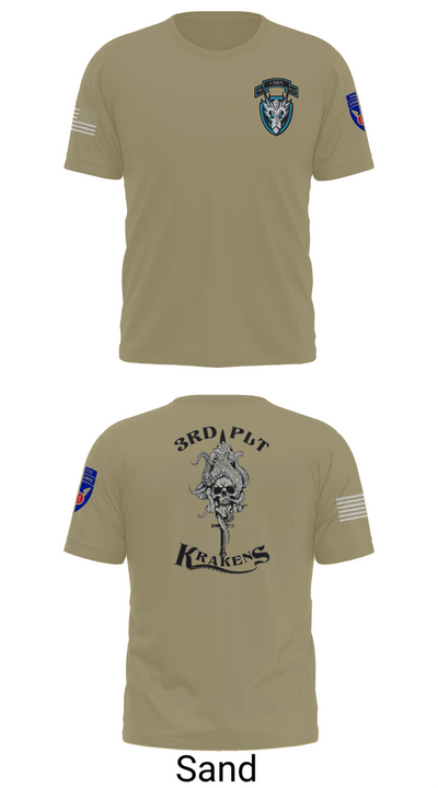 95th cbrn 3rd plt Old School Cotton Feel Shirt - 90