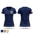 Traffic Unit Women's Short Sleeve V-neck Shirt - 1