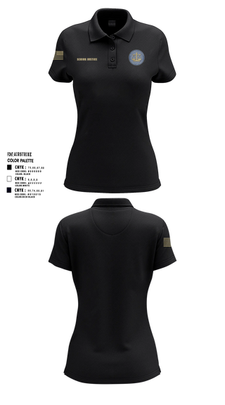 Womens Short Sleeve Performance Polo, Allegheny County District Attorney, Police, Teamtime, Team time, sublimation, custom sports apparel, team uniforms, spirit wear, spiritwear, sports uniforms, custom shirts, team store, custom team store, fundraiser sports, apparel fundraiser