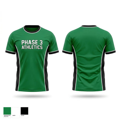 Phase 3 Athletics 57886561 Soft Poly Tee Cotton Like Feel - 1