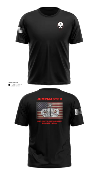 Short Sleeve Performance Shirt, HHC, STB, 528th Sustainment Brigade (SO) (A), Army, Teamtime, Team time, sublimation, custom sports apparel, team uniforms, spirit wear, spiritwear, sports uniforms, custom shirts, team store, custom team store, fundraiser sports, apparel fundraiser