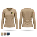 Newton County Sheriff’s Office HEAT Unit Women's Long Sleeve V-neck Shirt - 1