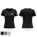 Bricelyn Fire and EMS Women's Short Sleeve V-neck Shirt - 1