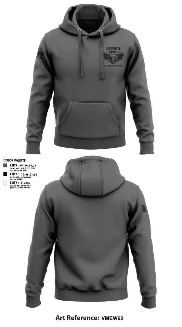 Hoodie, JFHQ ARMIS, National Guard, Teamtime, Team time, sublimation, custom sports apparel, team uniforms, spirit wear, spiritwear, sports uniforms, custom shirts, team store, custom team store, fundraiser sports, apparel fundraiser