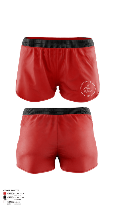 Grantsville Girls Soccer 58170846 Womens Soccer Shorts - 1