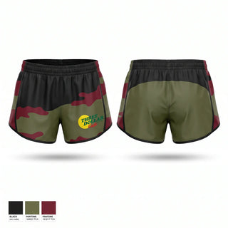 Womens Shorts, Three Dollar Cafe, , Teamtime, Team time, sublimation, custom sports apparel, team uniforms, spirit wear, spiritwear, sports uniforms, custom shirts, team store, custom team store, fundraiser sports, apparel fundraiser