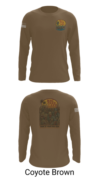 MACARTHUR PARK UNIT 16981211 Long Sleeve Performance Shirt 6