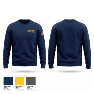 Crew Neck Sweatshirt, Sussex County Sheriff’s Office, Police, Teamtime, Team time, sublimation, custom sports apparel, team uniforms, spirit wear, spiritwear, sports uniforms, custom shirts, team store, custom team store, fundraiser sports, apparel fundraiser