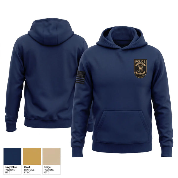 Hoodie, Lincolnton Police Department, Police, Teamtime, Team time, sublimation, custom sports apparel, team uniforms, spirit wear, spiritwear, sports uniforms, custom shirts, team store, custom team store, fundraiser sports, apparel fundraiser