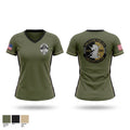 Critical Response Team Women's Short Sleeve V-neck Shirt - 1