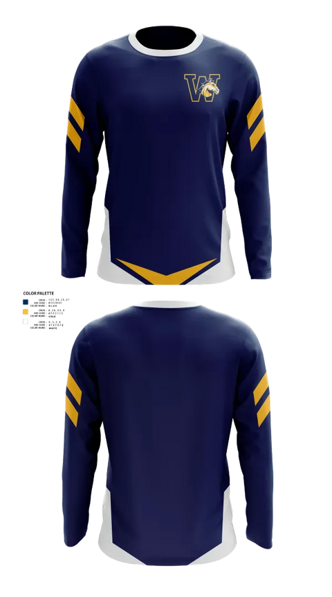 Long Sleeve Performance Shirt, Walnut High School Tennis, Tennis, Teamtime, Team time, sublimation, custom sports apparel, team uniforms, spirit wear, spiritwear, sports uniforms, custom shirts, team store, custom team store, fundraiser sports, apparel fundraiser