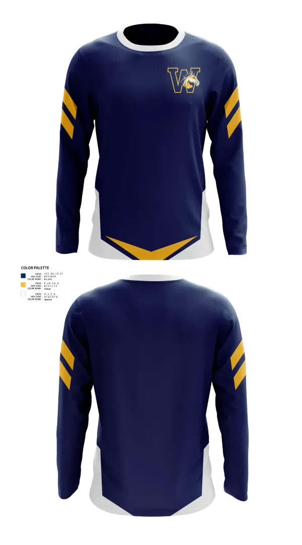Long Sleeve Performance Shirt, Walnut High School Tennis, Tennis, Teamtime, Team time, sublimation, custom sports apparel, team uniforms, spirit wear, spiritwear, sports uniforms, custom shirts, team store, custom team store, fundraiser sports, apparel fundraiser