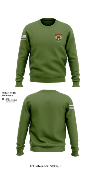 Crew Neck Sweatshirt, 25th Infantry Division, , Teamtime, Team time, sublimation, custom sports apparel, team uniforms, spirit wear, spiritwear, sports uniforms, custom shirts, team store, custom team store, fundraiser sports, apparel fundraiser