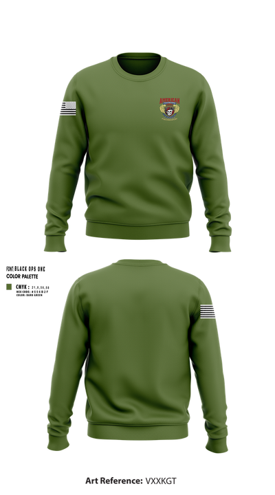 25th Infantry Division 14391310 Crew Neck Sweatshirt - 2