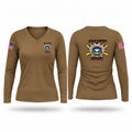 Master Fitness Trainer Women's Long Sleeve V-neck Shirt - 1