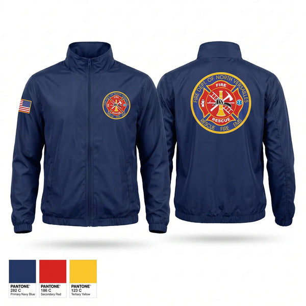 Windbreaker, FDNV FIRE & RESCUE 213, Fire Department, Teamtime, Team time, sublimation, custom sports apparel, team uniforms, spirit wear, spiritwear, sports uniforms, custom shirts, team store, custom team store, fundraiser sports, apparel fundraiser