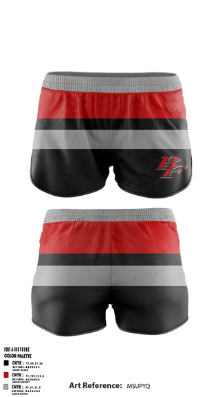 Womens Shorts, Big Foot Chiefs, Women's Basketball, Teamtime, Team time, sublimation, custom sports apparel, team uniforms, spirit wear, spiritwear, sports uniforms, custom shirts, team store, custom team store, fundraiser sports, apparel fundraiser