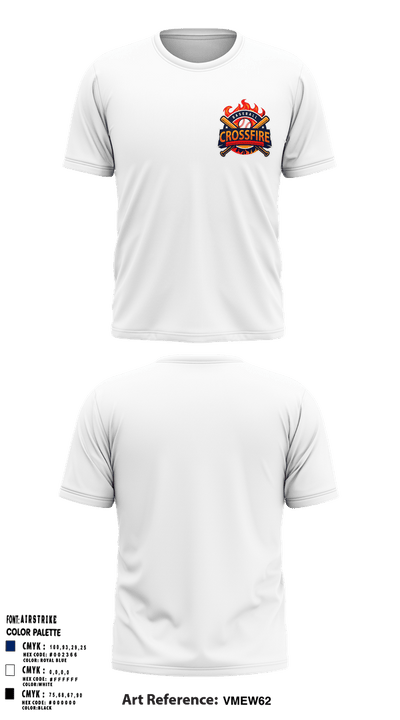 Crossfire 12u Short Sleeve Performance Shirt - 3