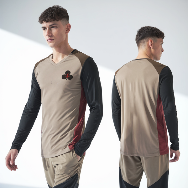 Long Sleeve Performance Shirt, Red currahee, Army, Teamtime, Team time, sublimation, custom sports apparel, team uniforms, spirit wear, spiritwear, sports uniforms, custom shirts, team store, custom team store, fundraiser sports, apparel fundraiser