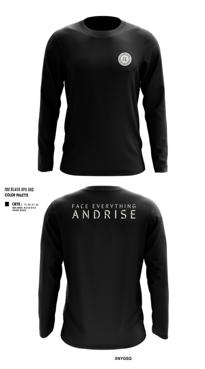 FearLifestyle 46237341 Long Sleeve Performance Shirt 102
