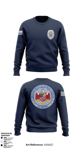 Crew Neck Sweatshirt, ELITE GUARDIANS, Police, Teamtime, Team time, sublimation, custom sports apparel, team uniforms, spirit wear, spiritwear, sports uniforms, custom shirts, team store, custom team store, fundraiser sports, apparel fundraiser
