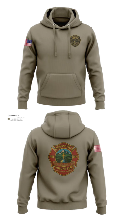 Simmonsville VFD 9385181 Hoodie - 102