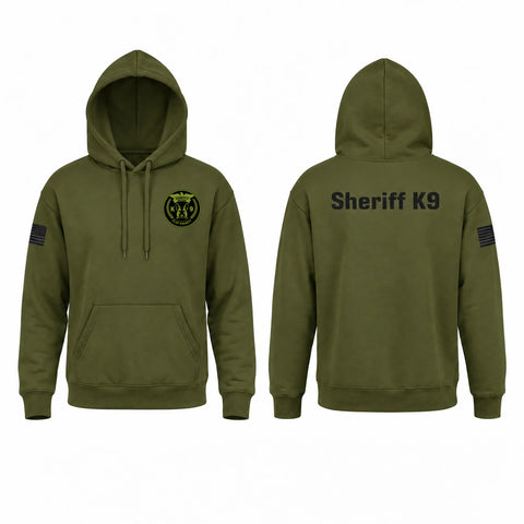 Hoodie, Clay County Sheriff’s Office K9, Police, Teamtime, Team time, sublimation, custom sports apparel, team uniforms, spirit wear, spiritwear, sports uniforms, custom shirts, team store, custom team store, fundraiser sports, apparel fundraiser