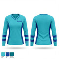 Dragons 11224346 Women's Long Sleeve V-neck Shirt - 1