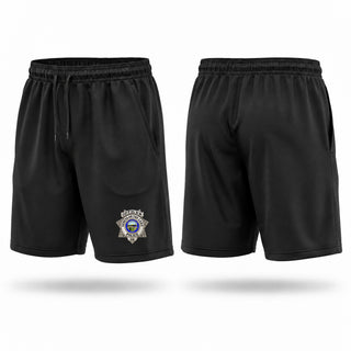 Athletic Shorts With Pockets, Geneva-on-the-Lake Police Department, Police, Teamtime, Team time, sublimation, custom sports apparel, team uniforms, spirit wear, spiritwear, sports uniforms, custom shirts, team store, custom team store, fundraiser sports, apparel fundraiser