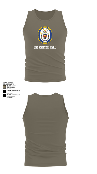 Tank Top, Uss Carter Hall, , Teamtime, Team time, sublimation, custom sports apparel, team uniforms, spirit wear, spiritwear, sports uniforms, custom shirts, team store, custom team store, fundraiser sports, apparel fundraiser