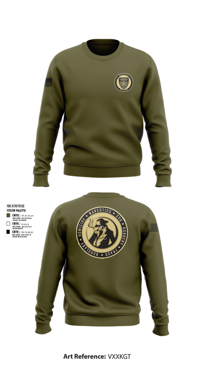Baker County Detective Division 29625423 Crew Neck Sweatshirt - 101