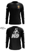 Anniston Police Department 75105504 Long Sleeve Performance Shirt - 1
