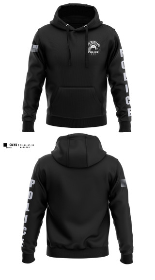Hoodie, Westmoreland PD, Police, Teamtime, Team time, sublimation, custom sports apparel, team uniforms, spirit wear, spiritwear, sports uniforms, custom shirts, team store, custom team store, fundraiser sports, apparel fundraiser