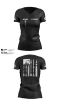 144 FW 48167623 Women's Short Sleeve V-neck Shirt - 106