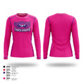 Carolina Track Hawks Long Sleeve Performance Shirt 16
