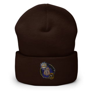Police Department Academy 26016333 Cuffed Beanie | Yupoong 1501KC
