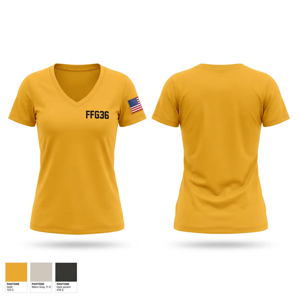 Womens Short Sleeve Vneck Shirt, FFG-36, Navy, Teamtime, Team time, sublimation, custom sports apparel, team uniforms, spirit wear, spiritwear, sports uniforms, custom shirts, team store, custom team store, fundraiser sports, apparel fundraiser
