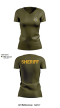 Maquoketa Police Department 20933699 Women's Short Sleeve V-neck Shirt - 2