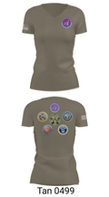 USMOG 65011829 Women's Short Sleeve V-neck Shirt - 68