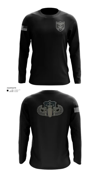 Long Sleeve Performance Shirt, Kanawha Sheriff Bomb Squad, Police, Teamtime, Team time, sublimation, custom sports apparel, team uniforms, spirit wear, spiritwear, sports uniforms, custom shirts, team store, custom team store, fundraiser sports, apparel fundraiser