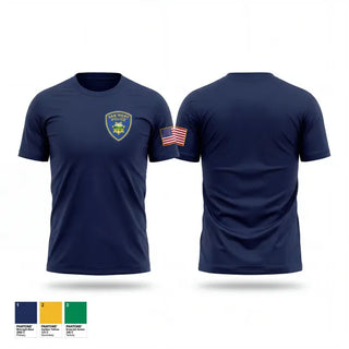 Short Sleeve Performance Shirt, Van Wert Police Department, Police, Teamtime, Team time, sublimation, custom sports apparel, team uniforms, spirit wear, spiritwear, sports uniforms, custom shirts, team store, custom team store, fundraiser sports, apparel fundraiser