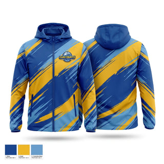 Windbreaker, Clay County Vibe, Men's Basketball, Teamtime, Team time, sublimation, custom sports apparel, team uniforms, spirit wear, spiritwear, sports uniforms, custom shirts, team store, custom team store, fundraiser sports, apparel fundraiser