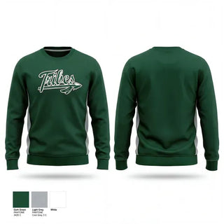 Crew Neck Sweatshirt, Tribes, Softball, Teamtime, Team time, sublimation, custom sports apparel, team uniforms, spirit wear, spiritwear, sports uniforms, custom shirts, team store, custom team store, fundraiser sports, apparel fundraiser