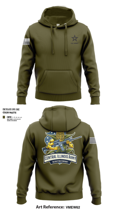 Central Illinois Company 28481614 Hoodie - 100